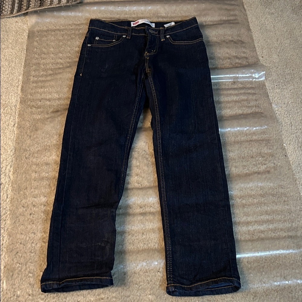 Levi's Women's Dark Blue Straight Leg Jeans